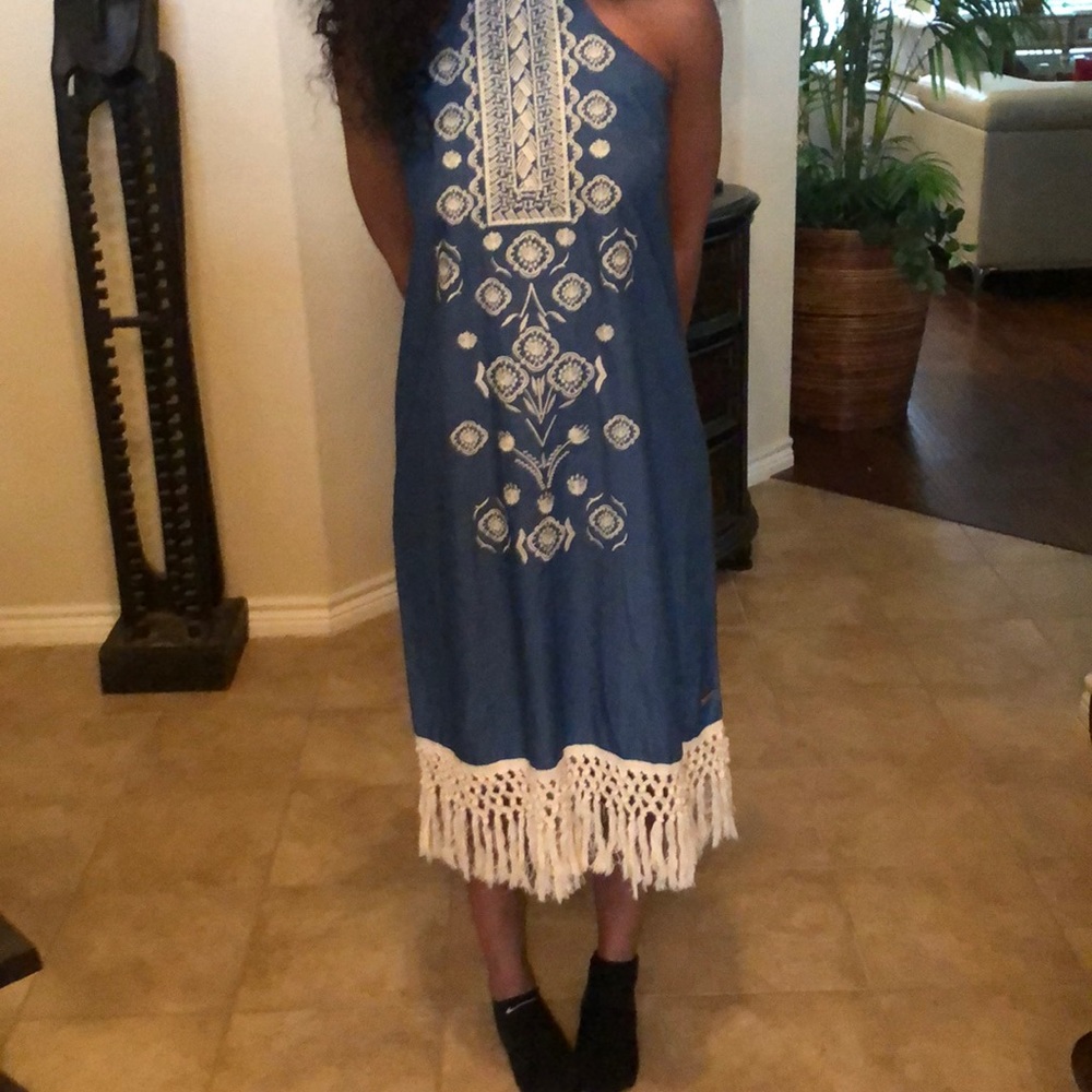 Denim dress